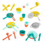 Mini Chef Kitchen Set