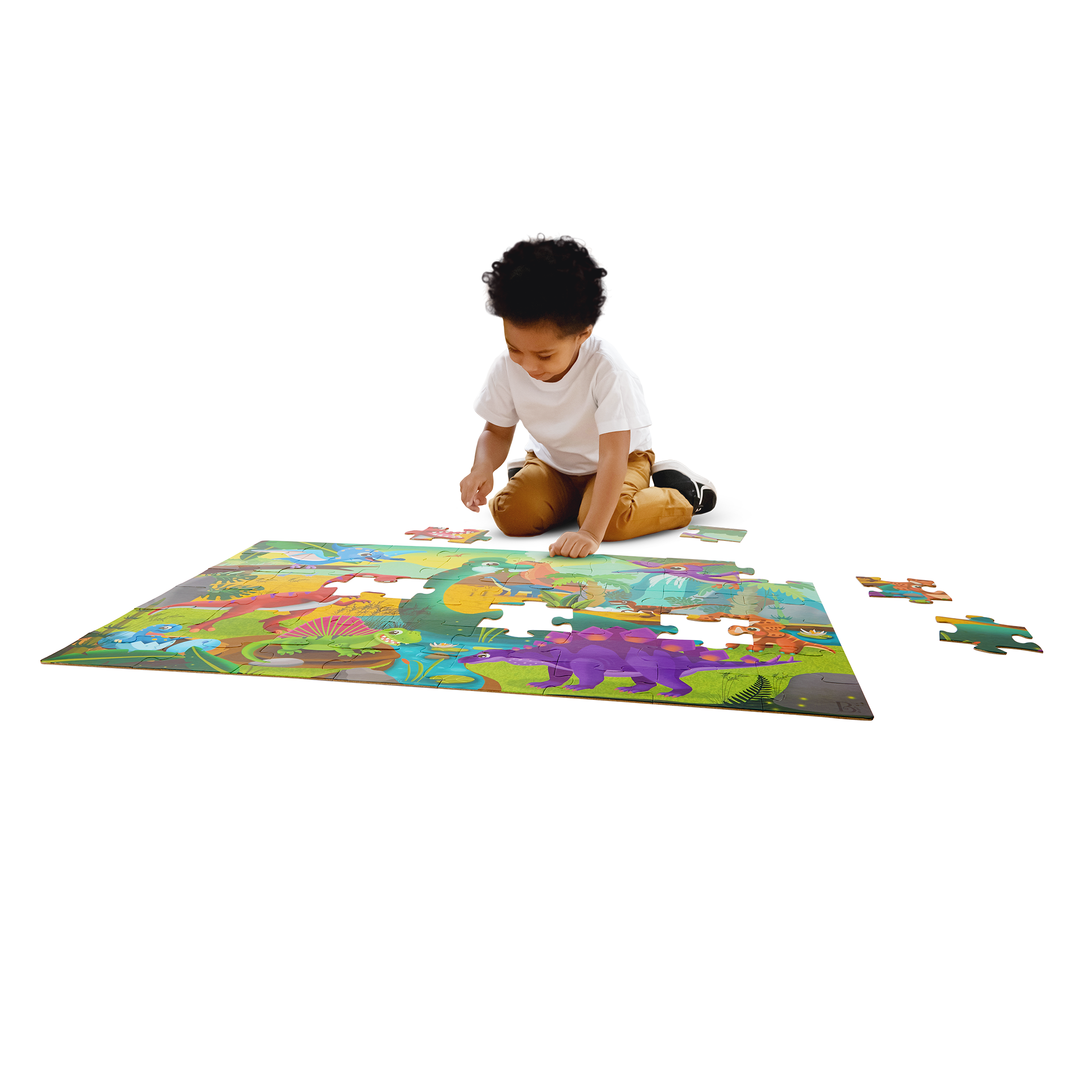 Gigantic Jigsaw Dinosaurs