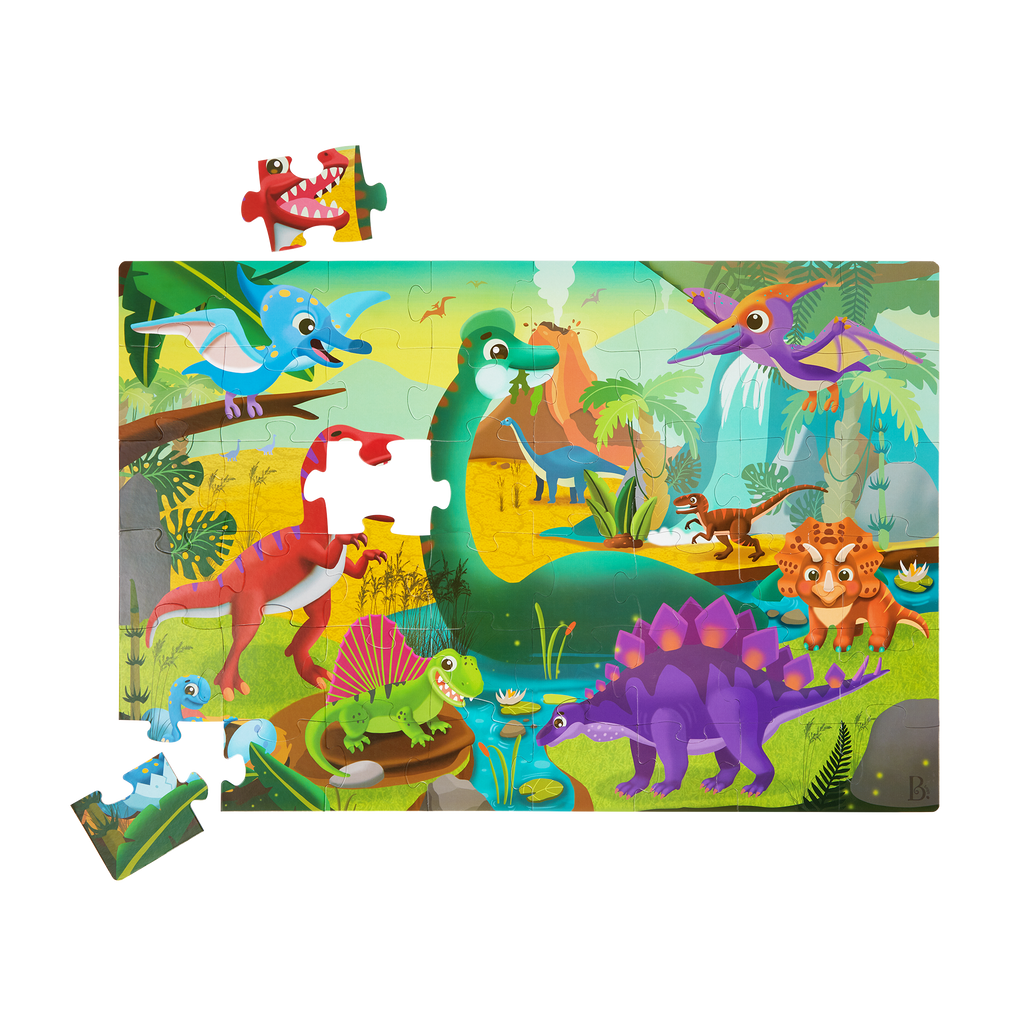 Gigantic Jigsaw Dinosaurs