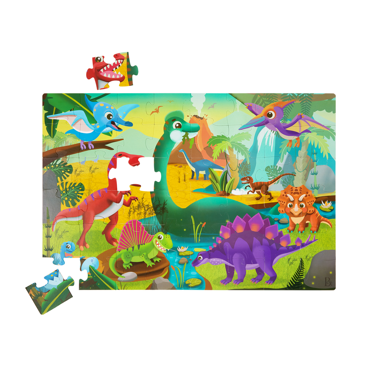 Gigantic Jigsaw Dinosaurs