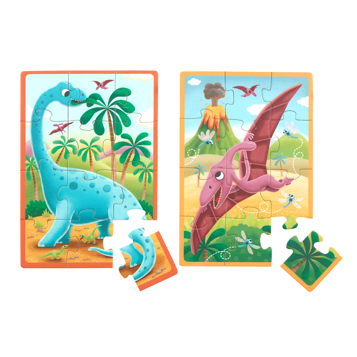 Pack o Puzzles Dinosaurs