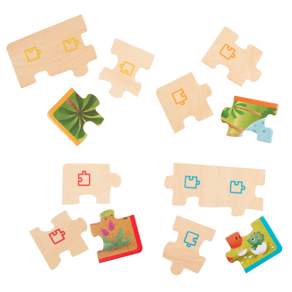 Pack o Puzzles Dinosaurs