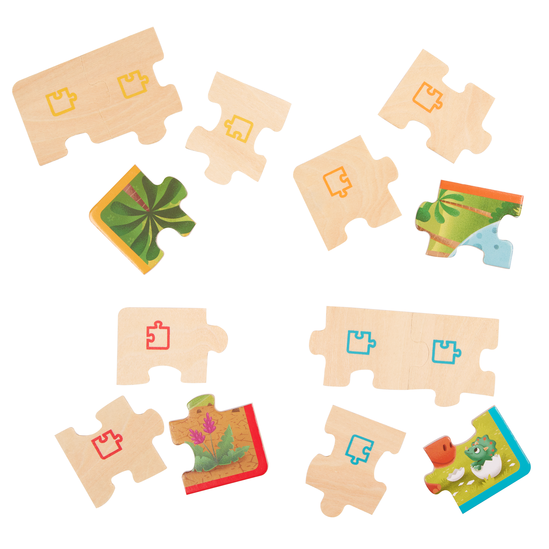 Pack o Puzzles Dinosaurs