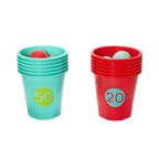 Toss Topple Buckets