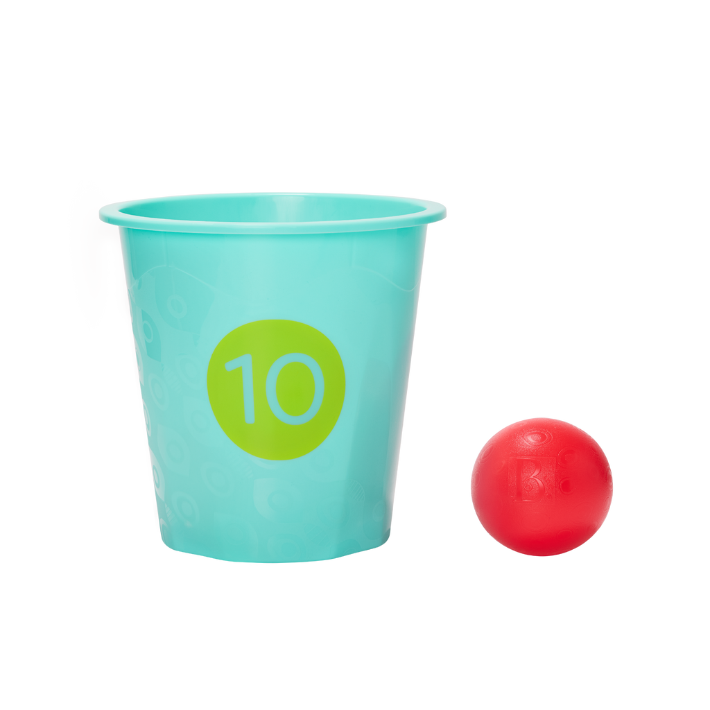 Toss Topple Buckets
