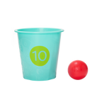 Toss Topple Buckets